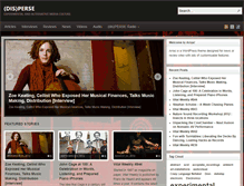 Tablet Screenshot of disperse.auricular.com
